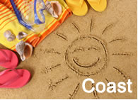 Coastal and beach holiday cottages