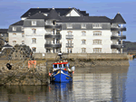 Youghal in Youghal Bay, County Cork