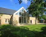 Malt Barn in Upper Brize, Oxfordshire, Central England