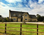 Meadowbank Farm in Lew, Oxfordshire, Central England