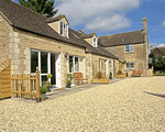 Old School Cottages in Lyneham, Oxfordshire, Central England