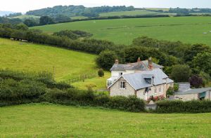 Self catering breaks at Rampisham Hill Farm Barn in Hooke, Dorset