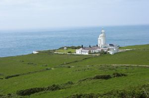 Self catering breaks at Landward Cottage in St Catherines Lighthouse, Isle of Wight