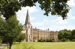 Cloisters in Sherborne, Cotswolds, South West England