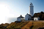 Landward Cottage in Start Point Lighthouse, Devon