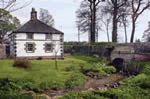 Haughton Castle - White Lodge in Haughton Castle, Northumberland, North East England