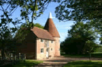 Bakers Farm Oast in Ticehurst, East Sussex, South East England