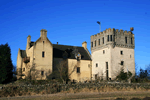 Castle with Great Hall in Airth, Stirlingshire, Central Scotland