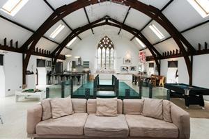 Self catering breaks at Stylish Converted Church in Kelso, Roxburghshire