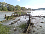 Afon Menai in Newborough, Isle of Anglesey, North Wales