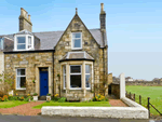 Castle Cliff in Anstruther, Fife, Central Scotland