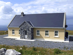 View of the Burren in Fanore, County Clare