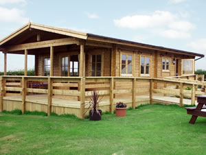 Self catering breaks at Thornlea Log Cabin in Danby, North Yorkshire