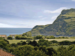 Croft View in Robin Hoods Bay, North York Moors and Coast, North East England