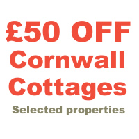 £50 Off Cornwall holiday cottages