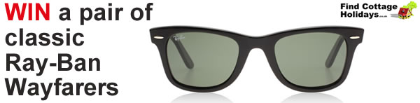 Win Ray-Ban Wayfarer Sunglasses with Find Cottage Holidays