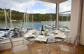 Cottages and apartments on the River Dart, South Devon